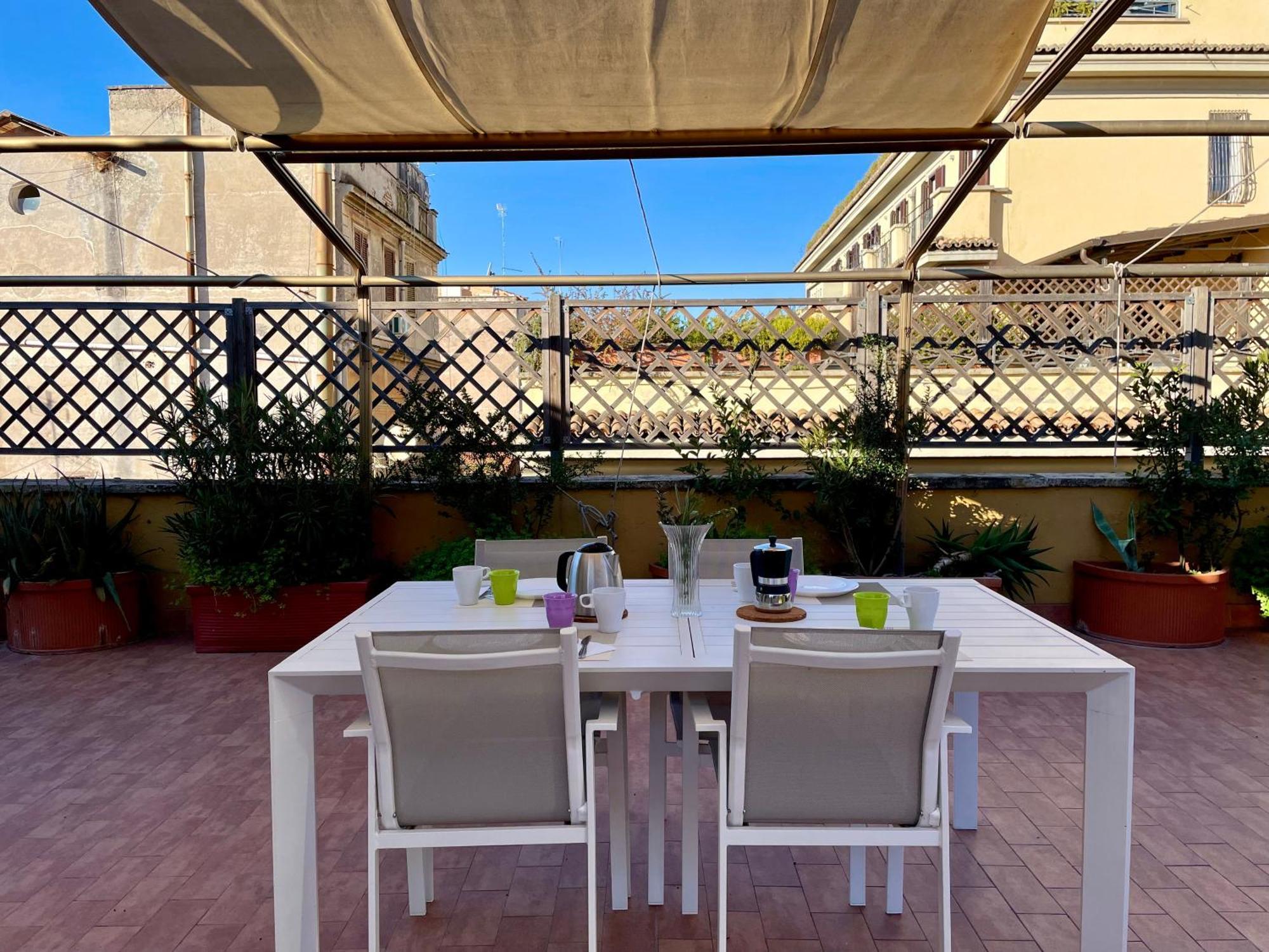 Elegant, With Private Terrace Next To The Vatican Roma Exterior foto