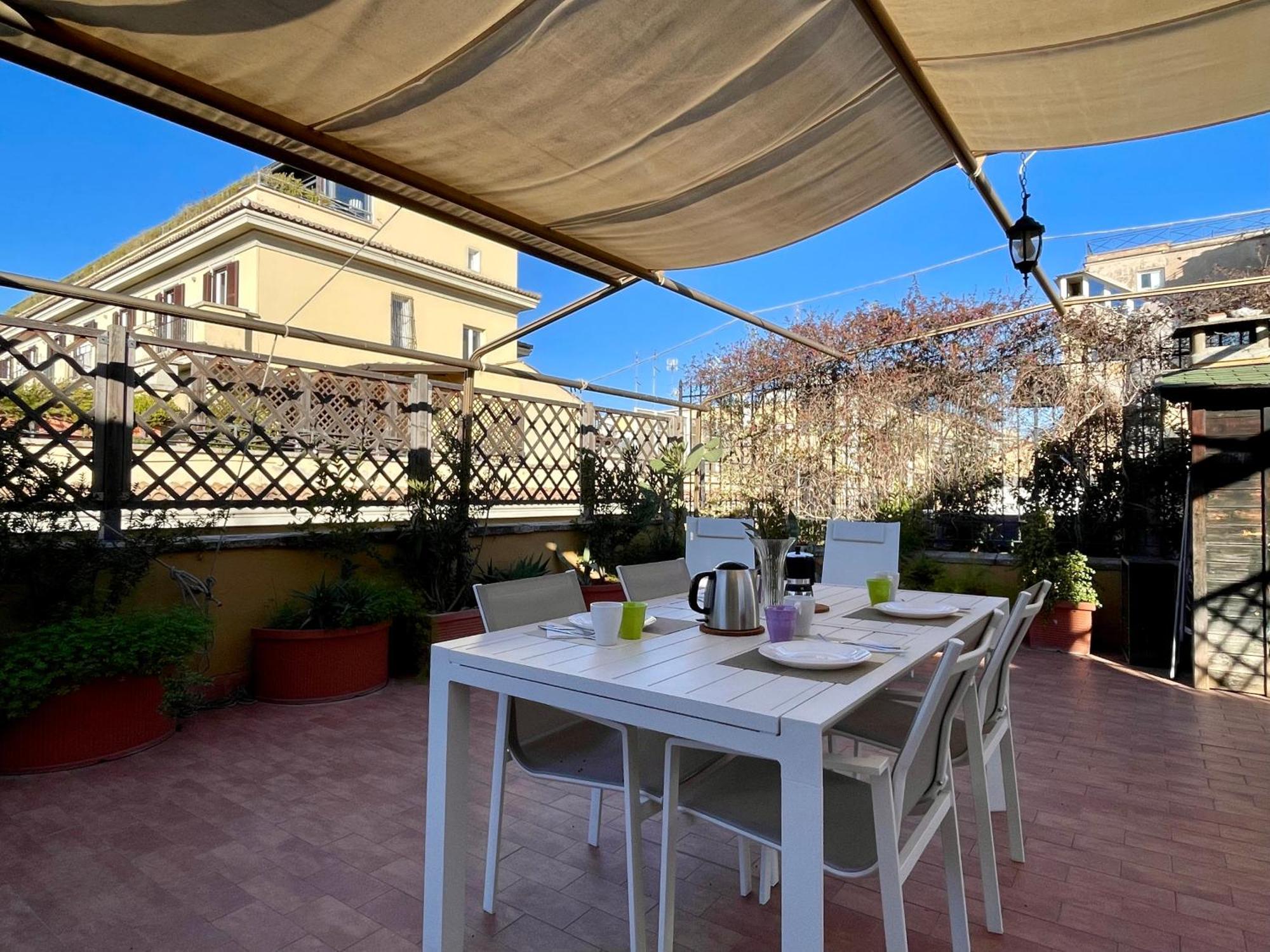 Elegant, With Private Terrace Next To The Vatican Roma Exterior foto