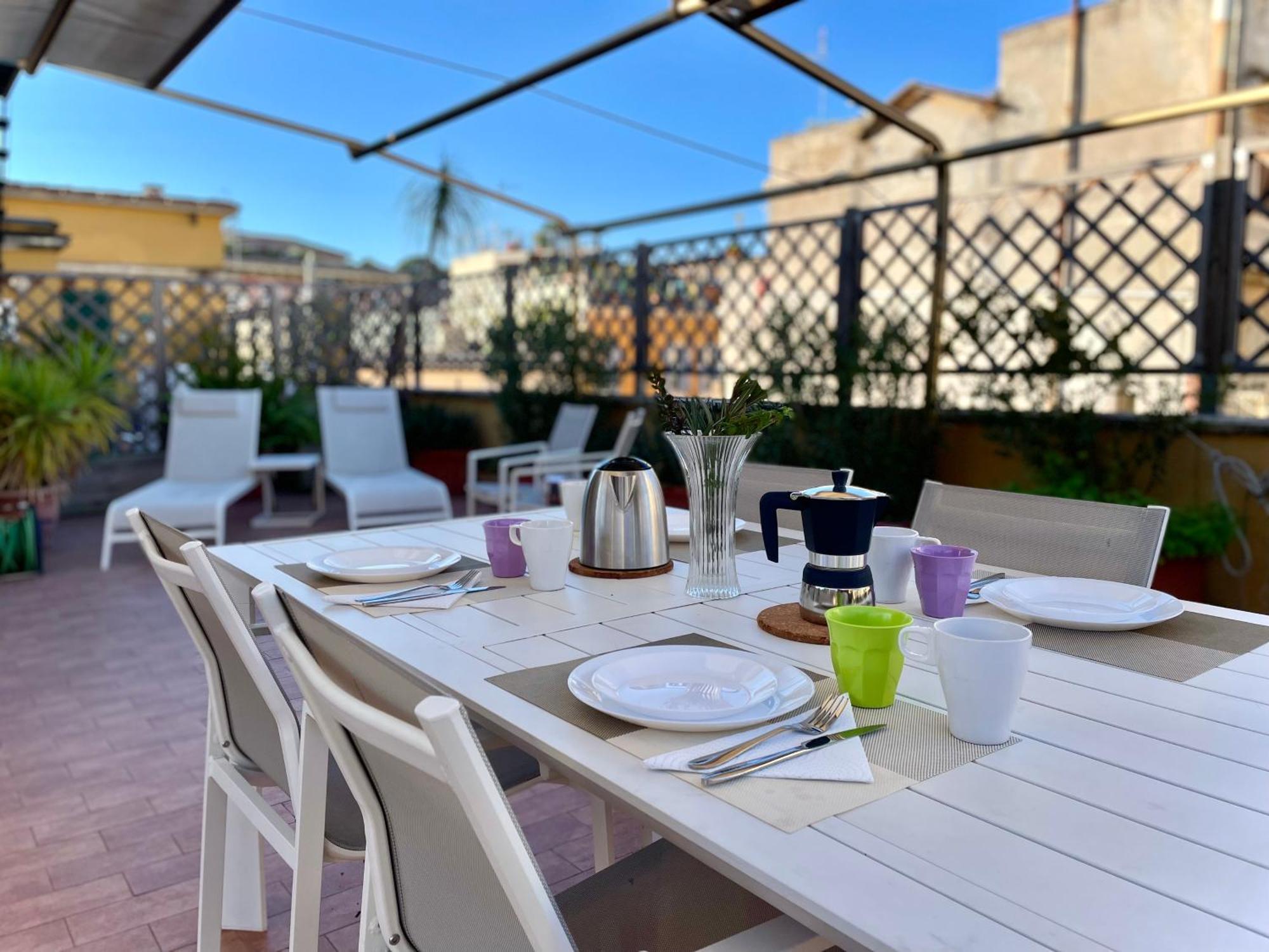 Elegant, With Private Terrace Next To The Vatican Roma Exterior foto